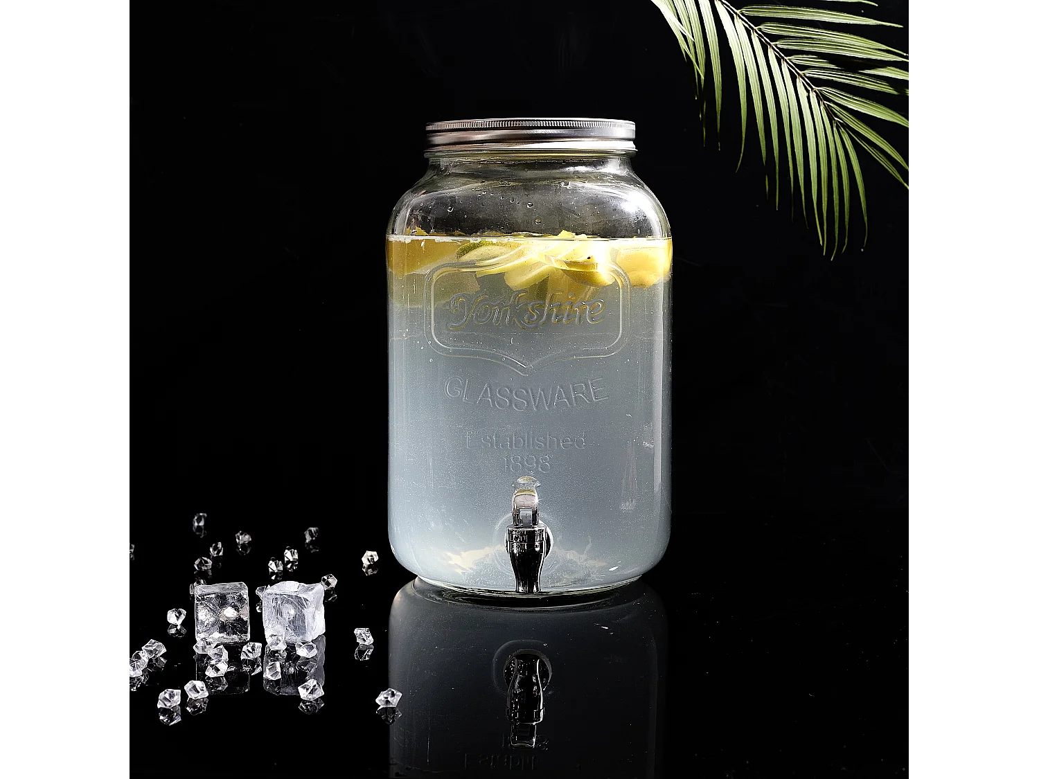 Glas-Getränkekühler 8 Liter