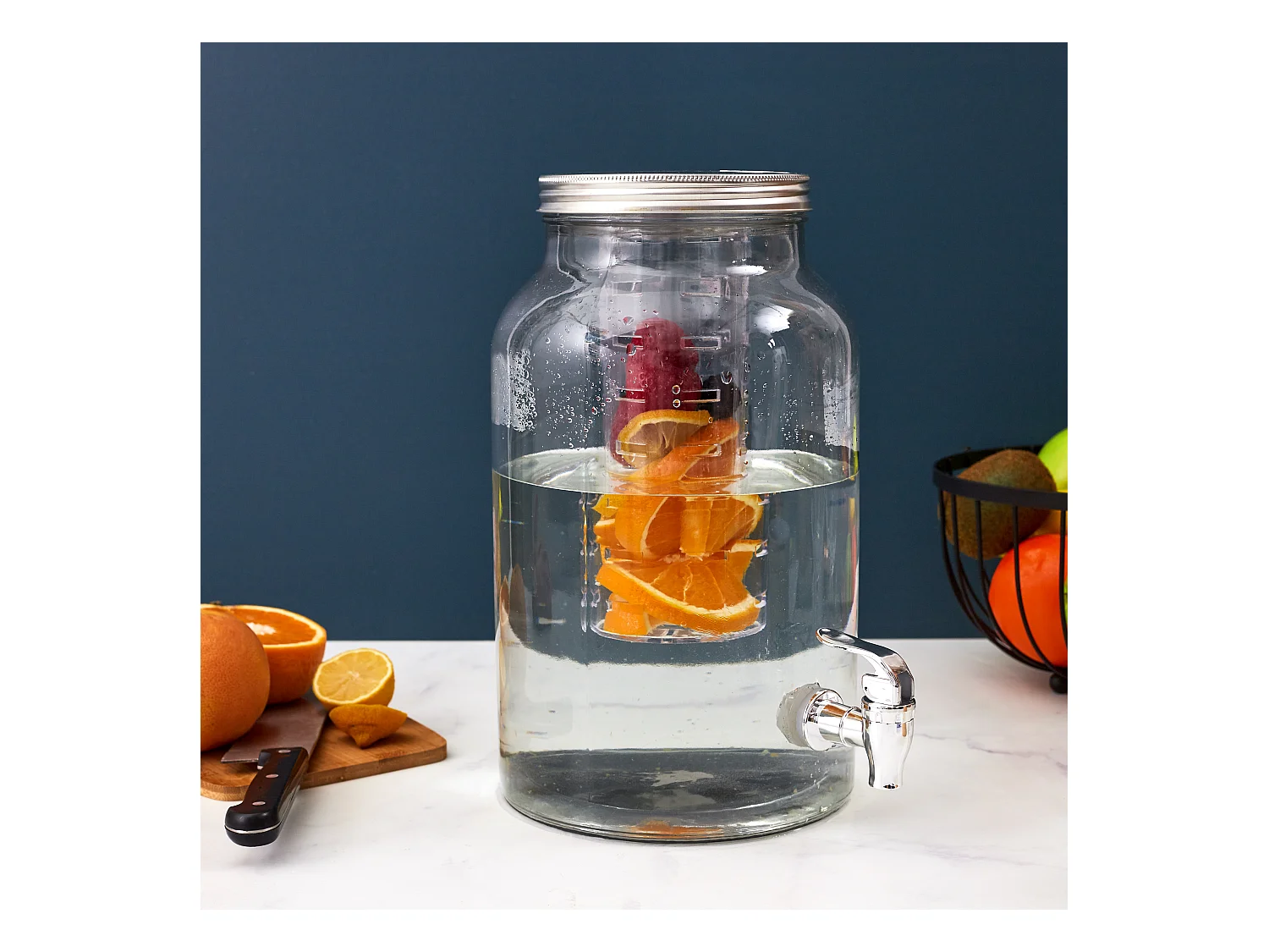 Fontaine Avec Infuseur 5.5l Transparent