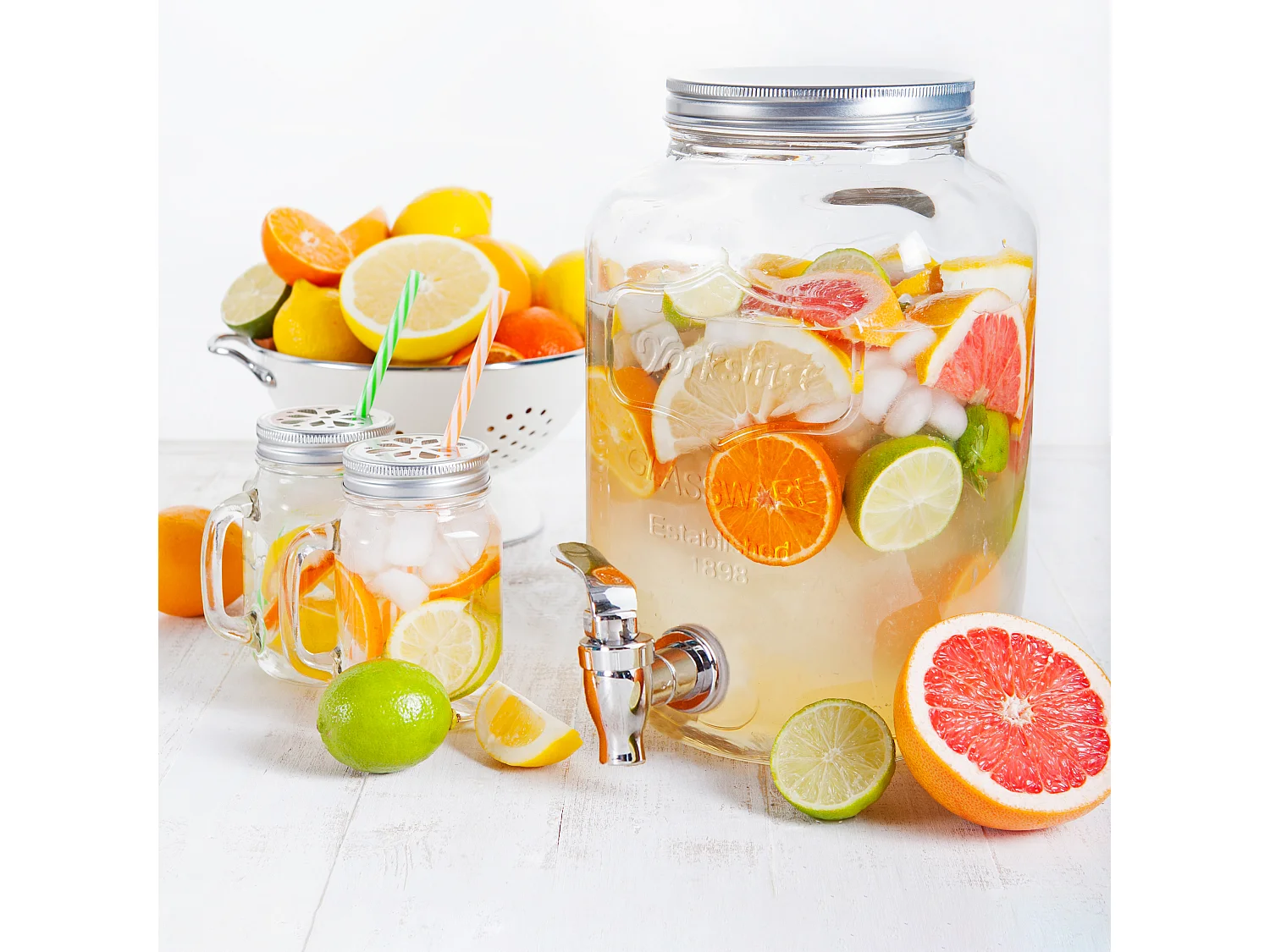 Glas-Trinkbrunnen Yorkshire 4 Liter