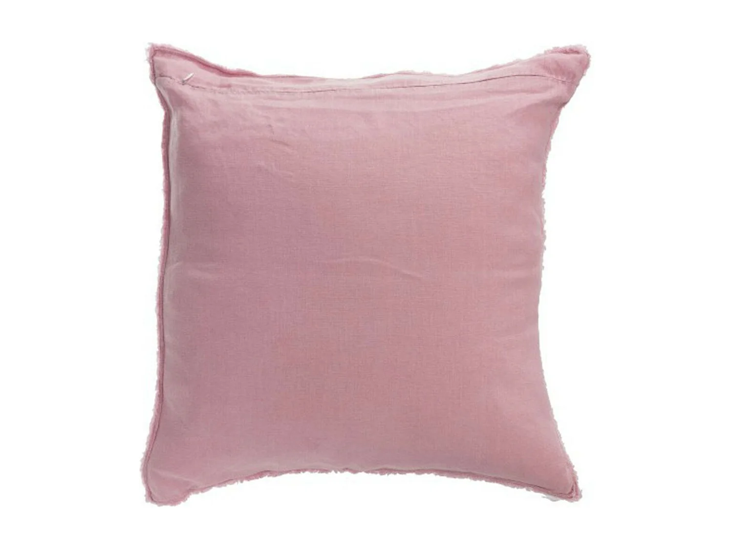 Coussin Déco Carré "Faded" 45x45cm Rose