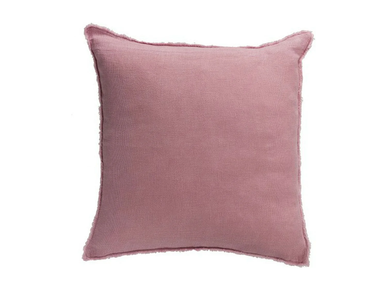 Coussin Déco Carré "Faded" 45x45cm Rose
