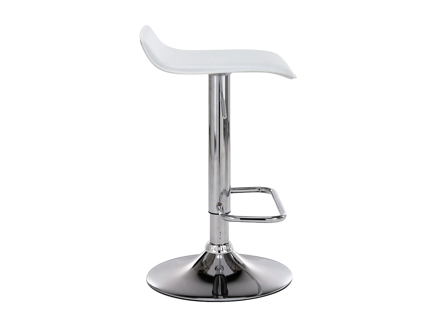 Lot de 2 tabourets blanche 36 x 39 x 84 cm TDB10163