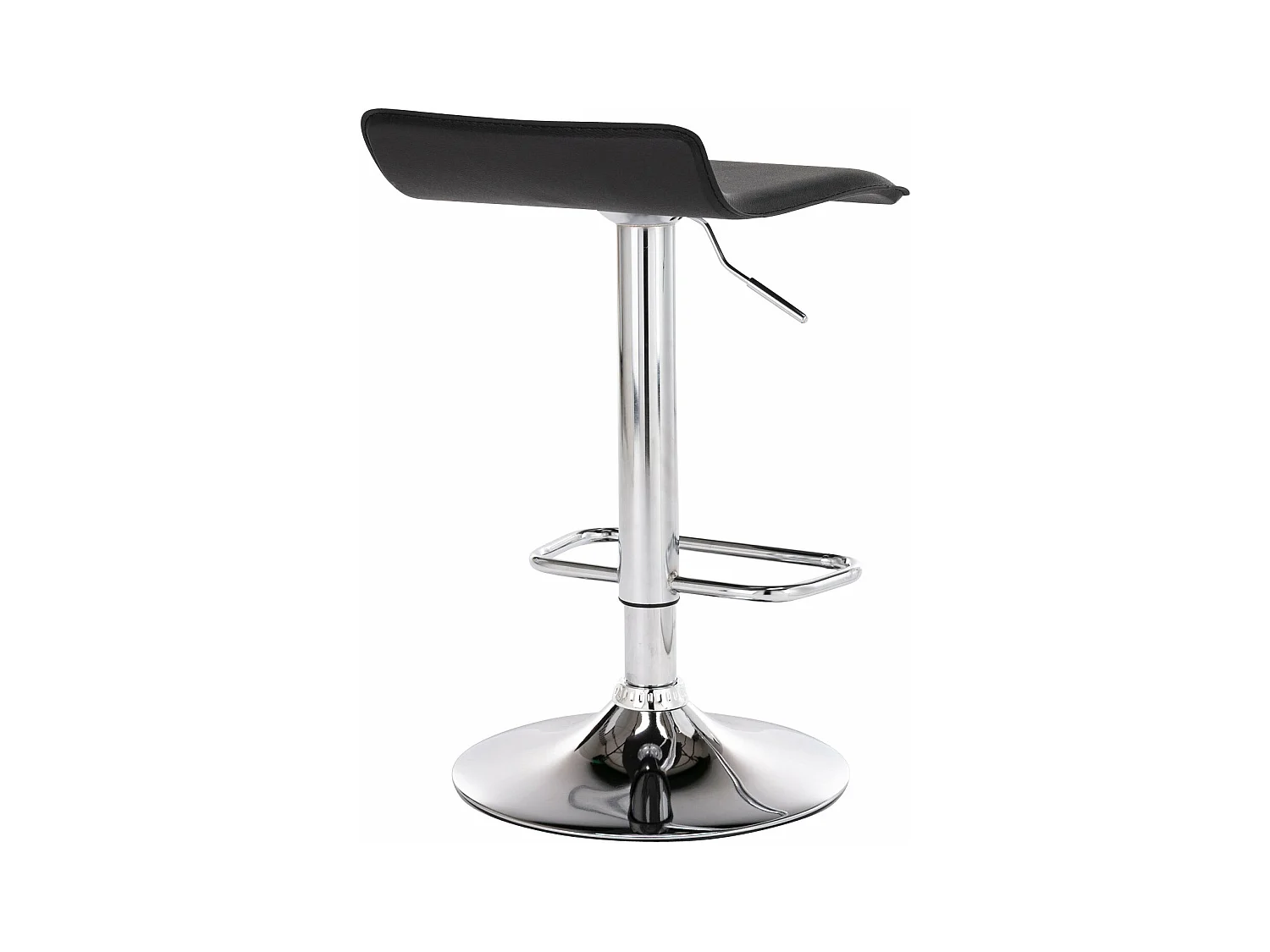 Lot de 2 tabourets noire 36 x 39 x 84 cm TDB10162