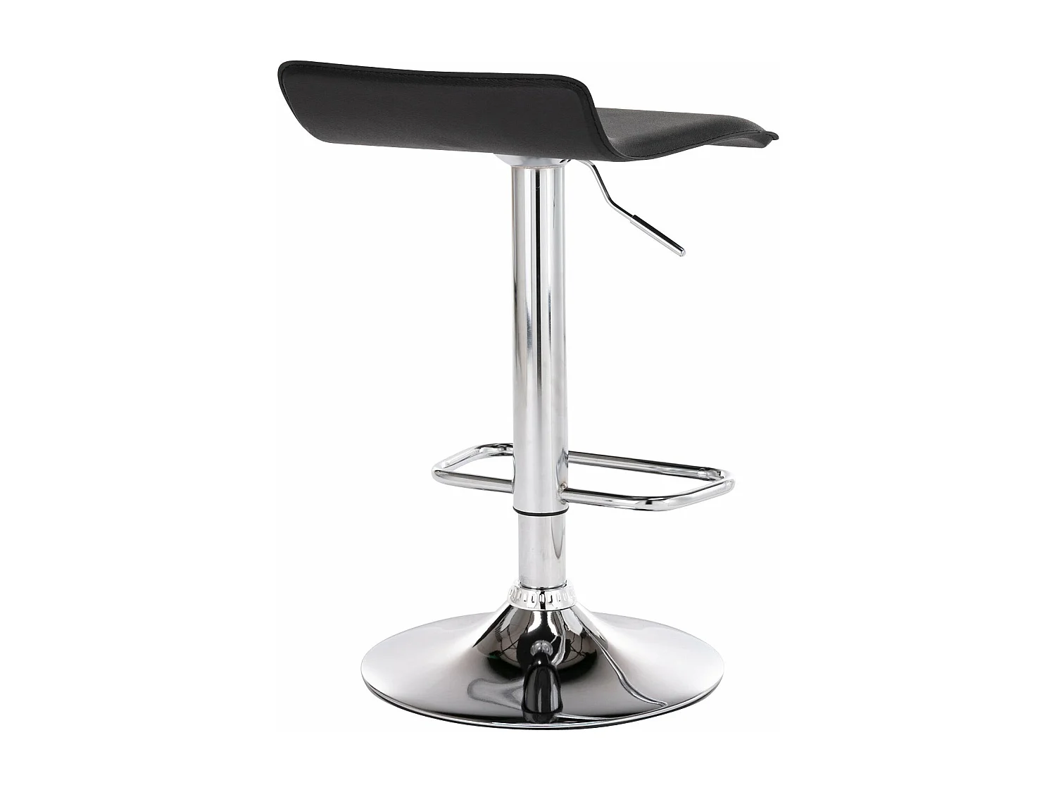 Lot de 2 tabourets noire 36 x 39 x 84 cm TDB10162