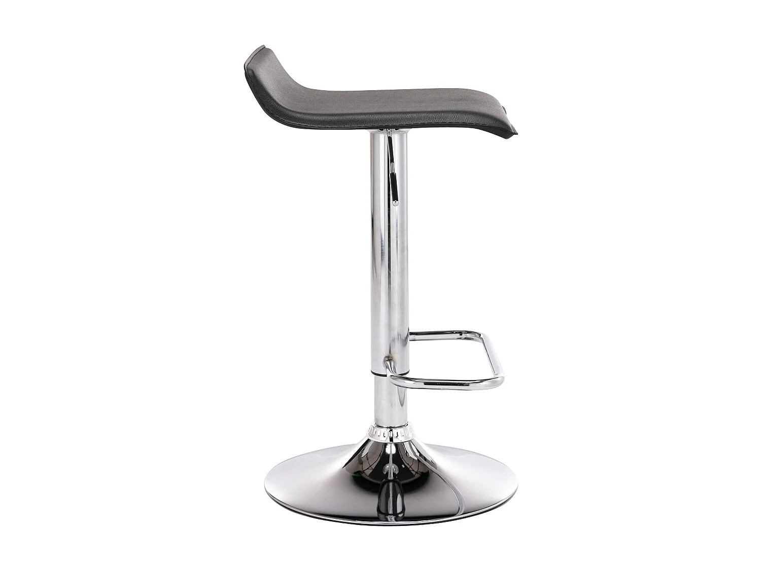 Lot de 2 tabourets noire 36 x 39 x 84 cm TDB10162