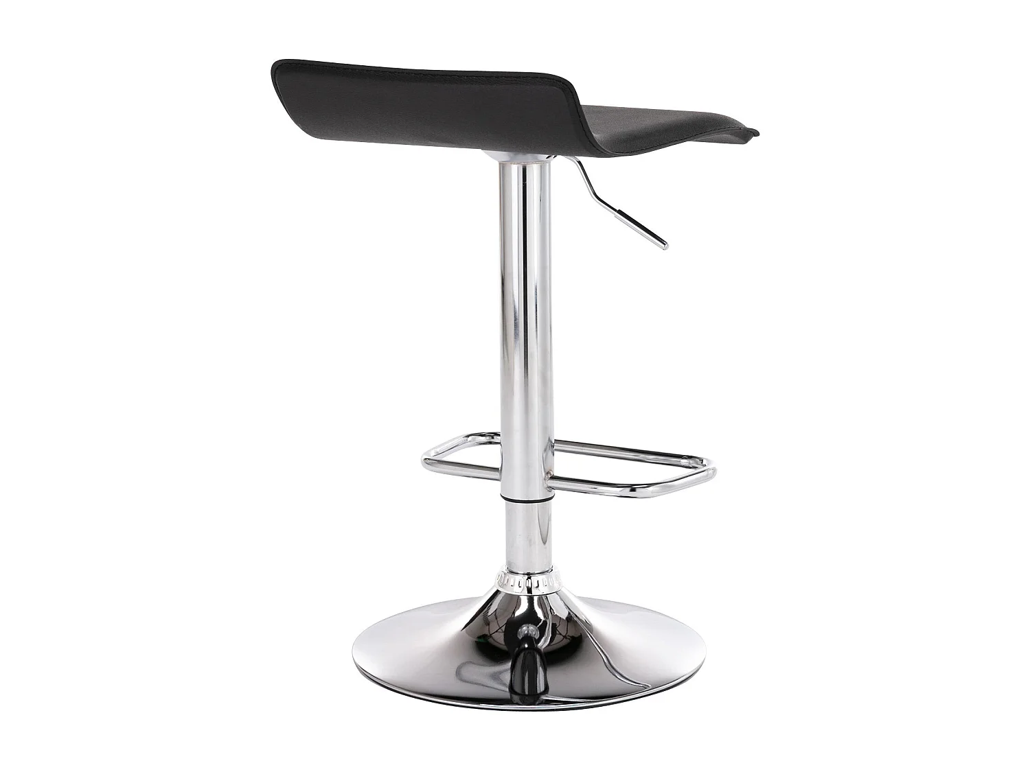 Lot de 2 tabourets noire 36 x 39 x 84 cm TDB10162