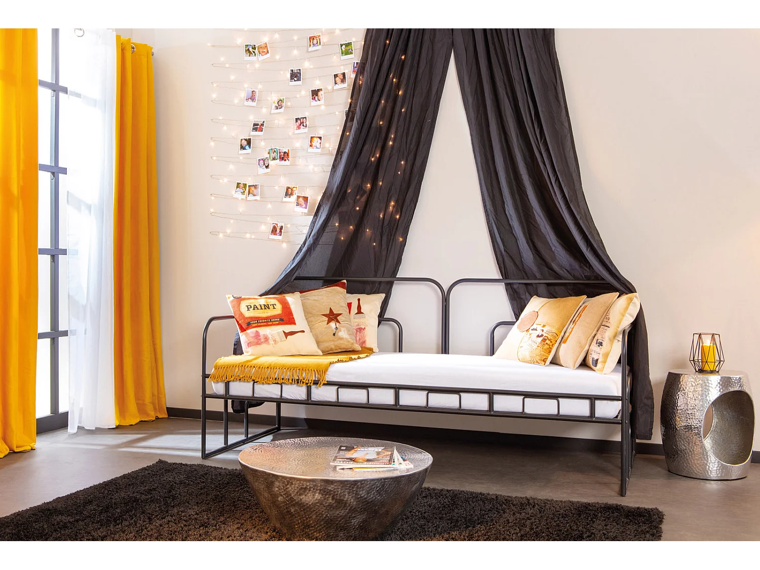 Cuscino Katla marrone.