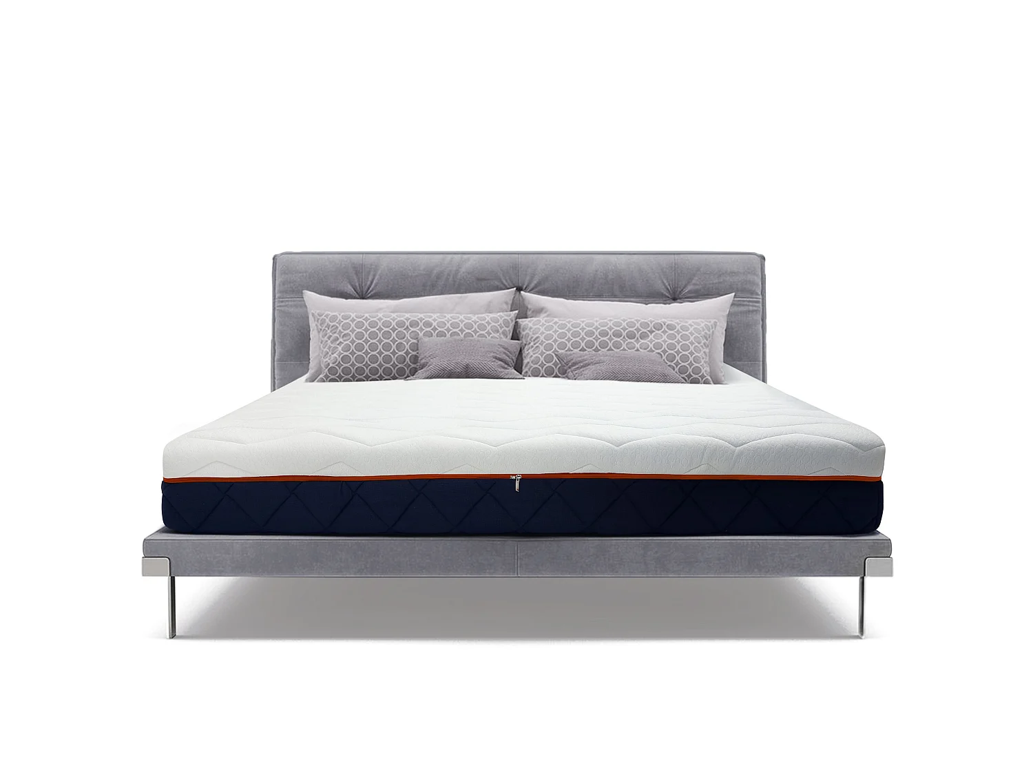 140 x 200 Matelas Double Waterfoam 100% Fabriqué en Italie | Ergonomique et orthopédique | Haute respirabilité avec le système AirFoam | Déhoussable | Hypoallergénique, antibactérien et anti-acarien