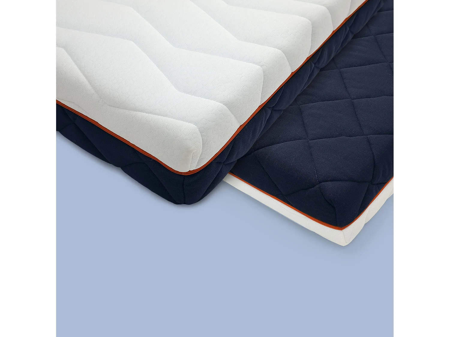 140 x 200 Matelas Double Waterfoam 100% Fabriqué en Italie | Ergonomique et orthopédique | Haute respirabilité avec le système AirFoam | Déhoussable | Hypoallergénique, antibactérien et anti-acarien