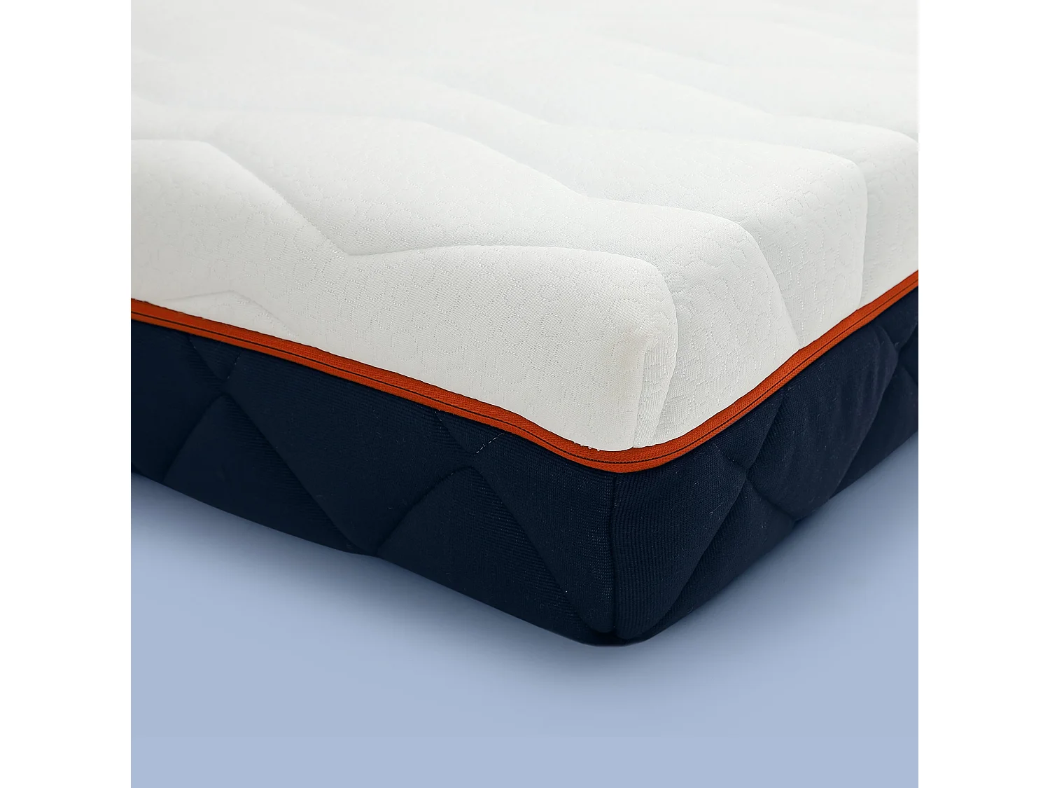 140 x 200 Matelas Double Waterfoam 100% Fabriqué en Italie | Ergonomique et orthopédique | Haute respirabilité avec le système AirFoam | Déhoussable | Hypoallergénique, antibactérien et anti-acarien