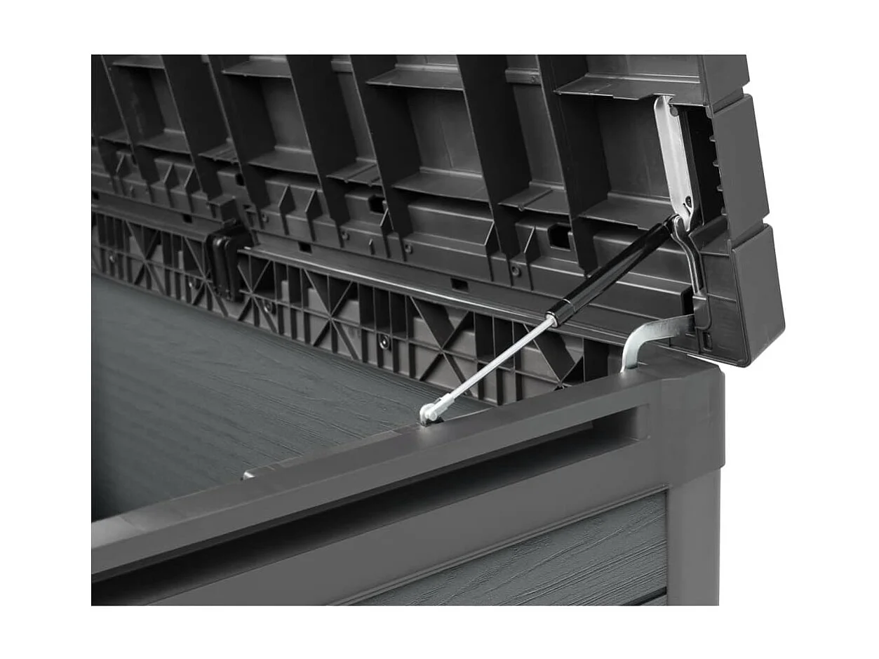 Boîte de rangement pour l'extérieur Cortina 570 L gris