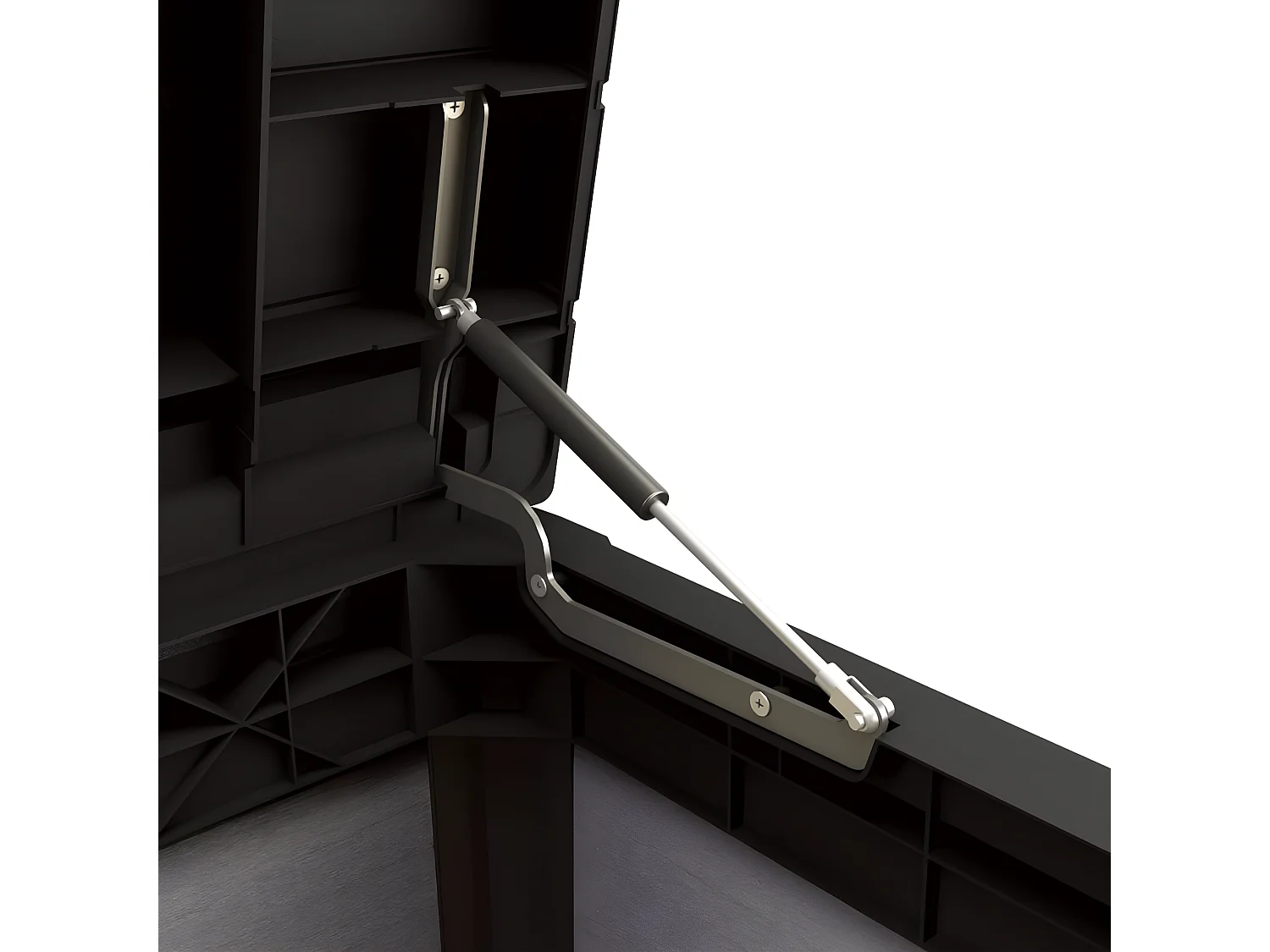 Keter Garten-Aufbewahrungsbox Premier 570 L Grau