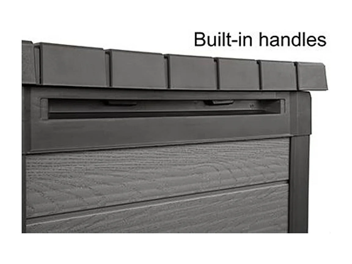 Contenitore Portaoggetti da Esterno Cortina 757 L Grigio