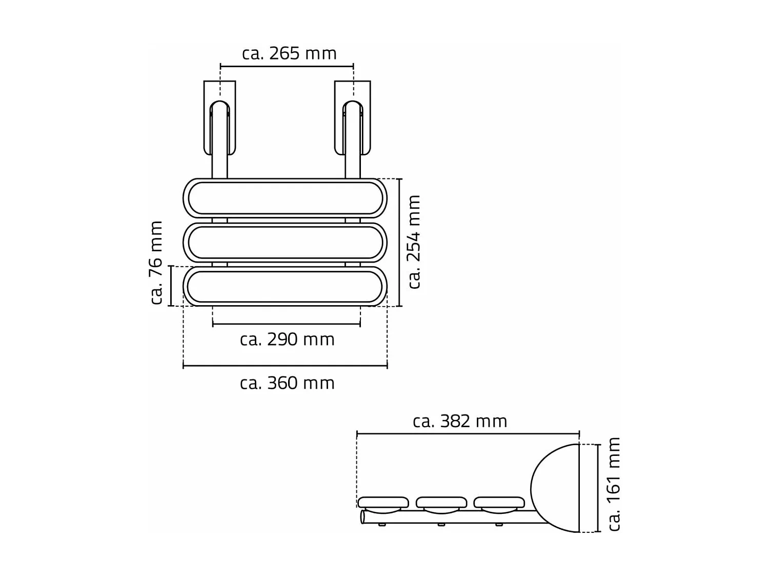 RIDDER Duschklappsitz Pro Natur
