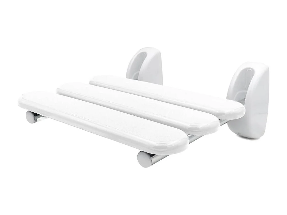 Assento de chuveiro dobrável Pro branco