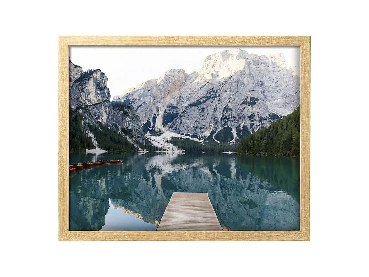 Image encadrée Lac 30x40 cm