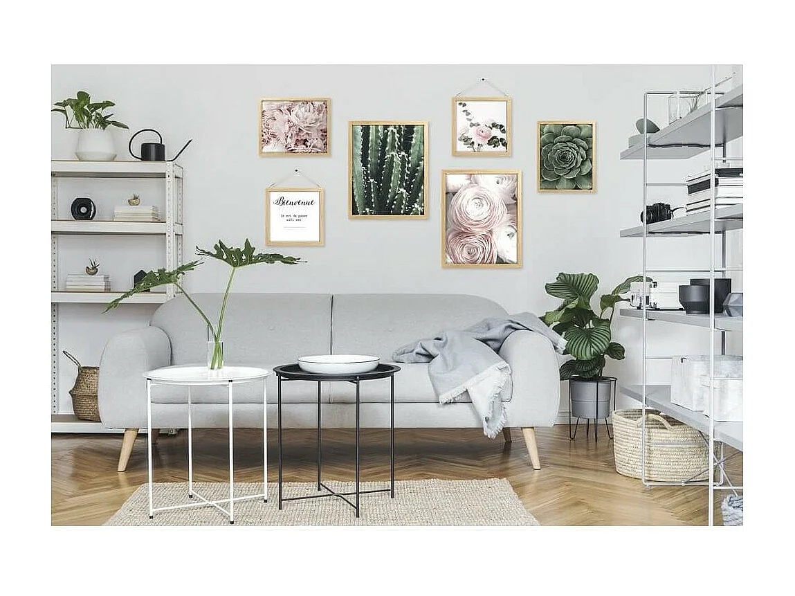 Image encadrée Fleurs 30x40 cm