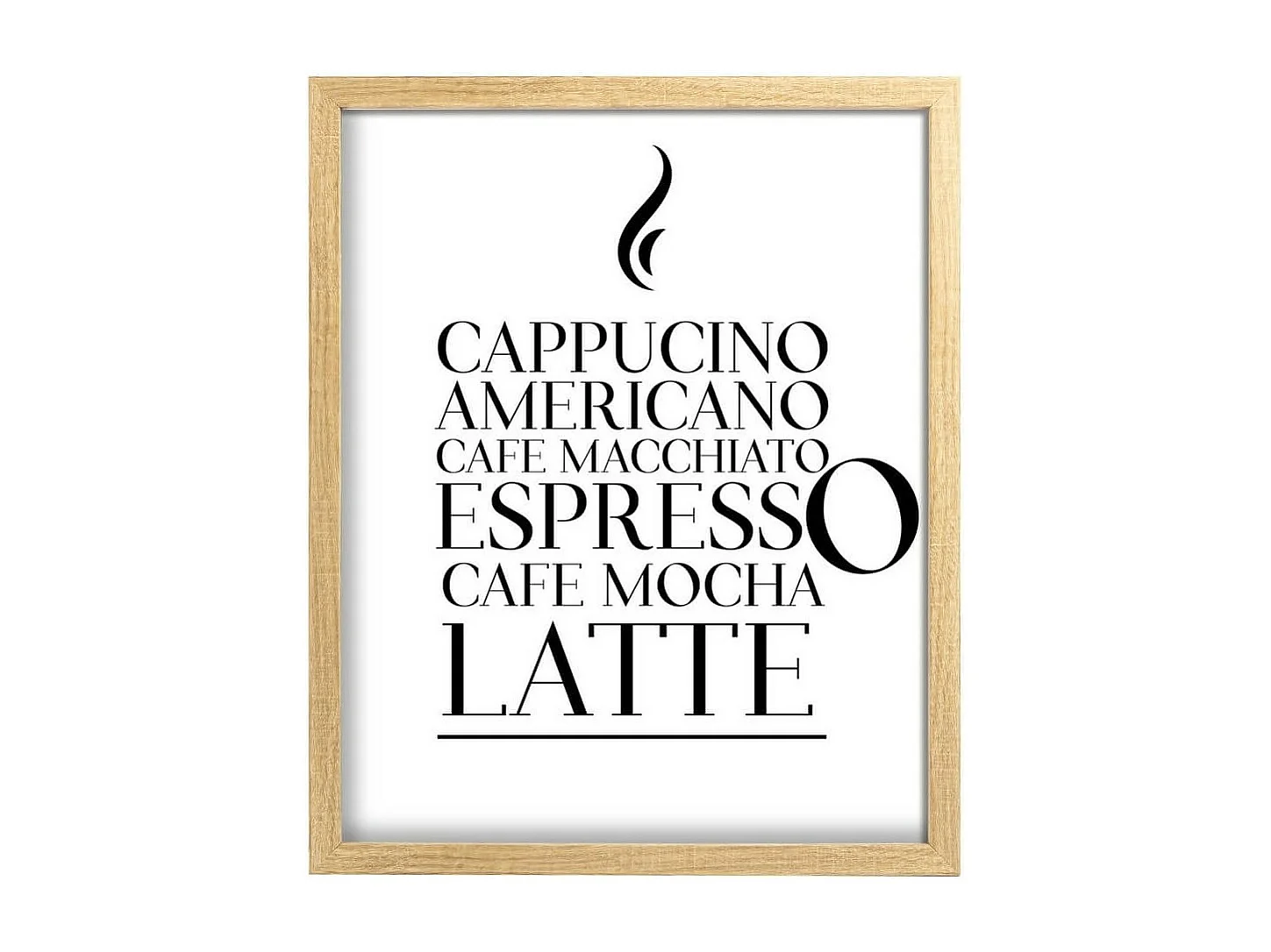 Image encadrée Café 30x40 cm