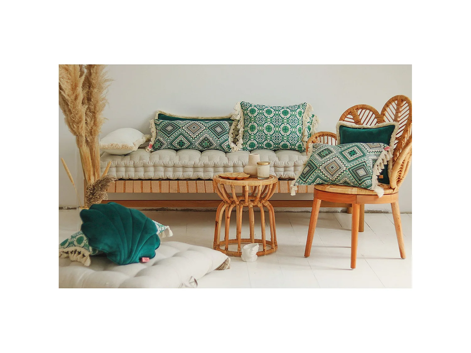 Coussin carré molletonné bébé enfant soft touch