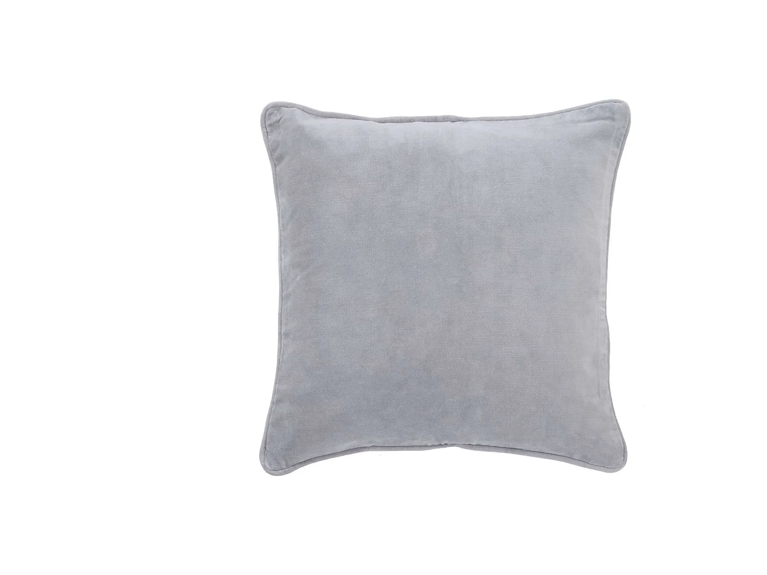 Coussin ourlet coton blanc gris barwon downs