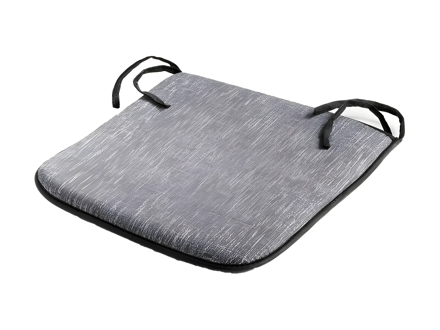 Galette de Chaise "Memphis" 40x40cm Gris Perle