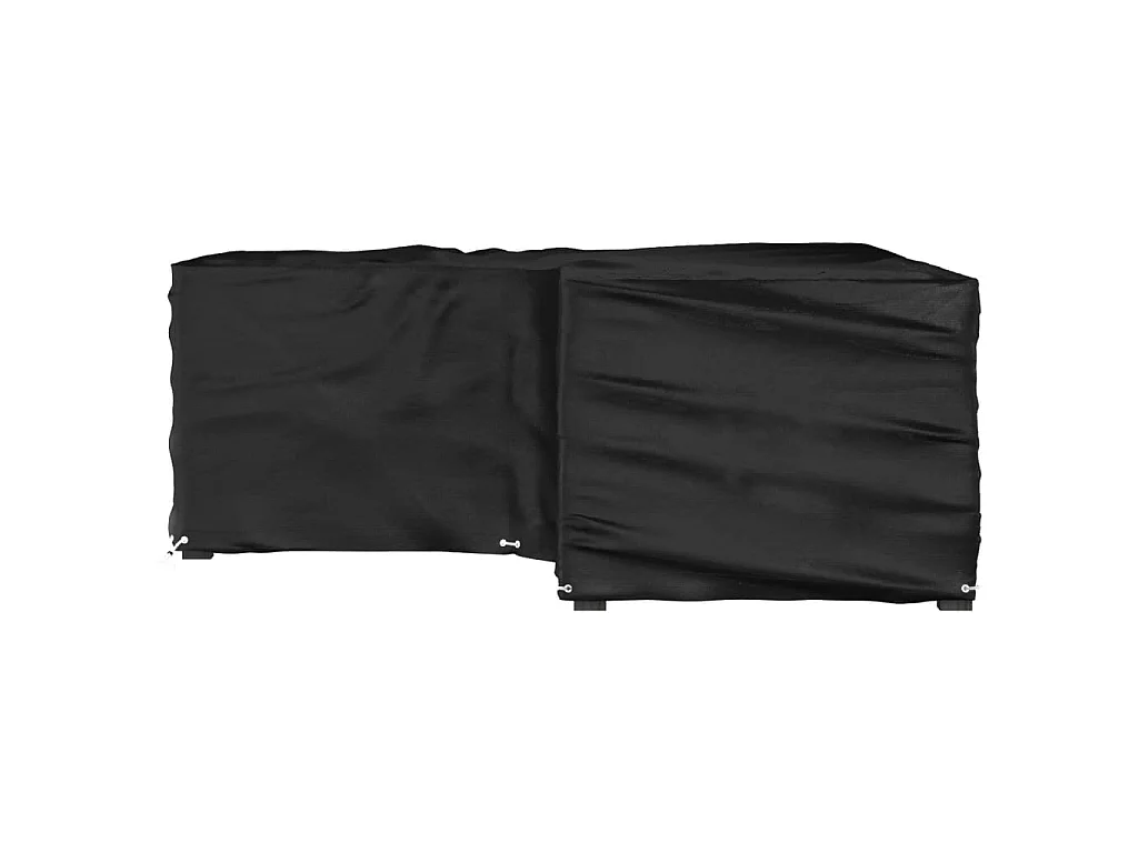 Copertura Mobili da Giardino a L 12 Occhielli 185x185x70 cm