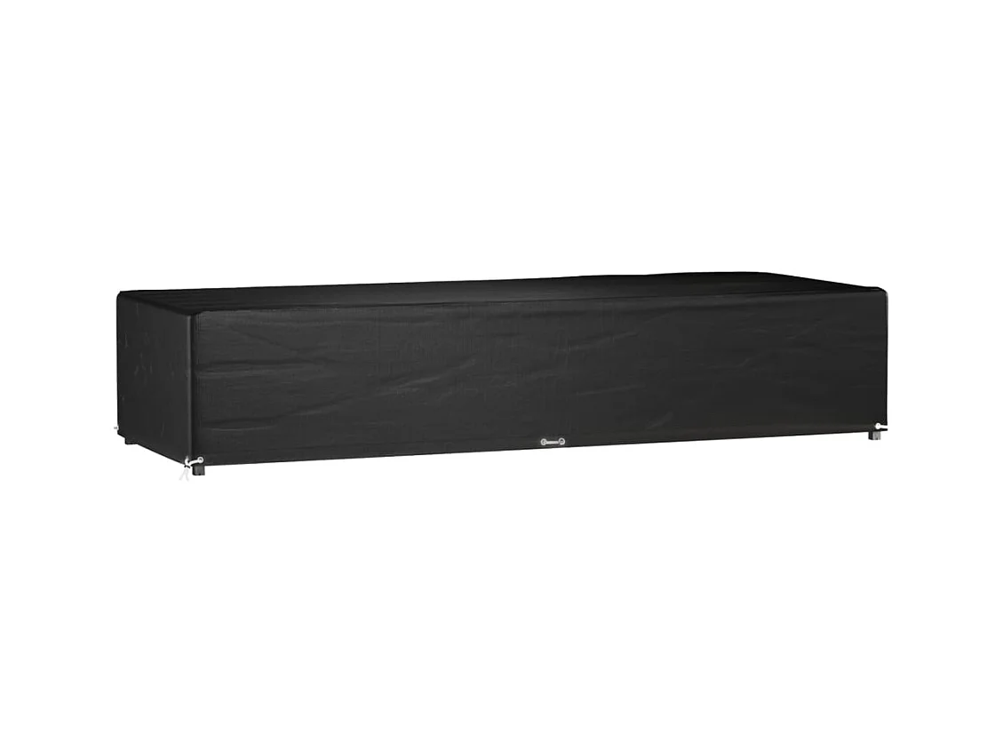 Housse de chaise longue 12 œillets 205x75x40 cm polyéthylène