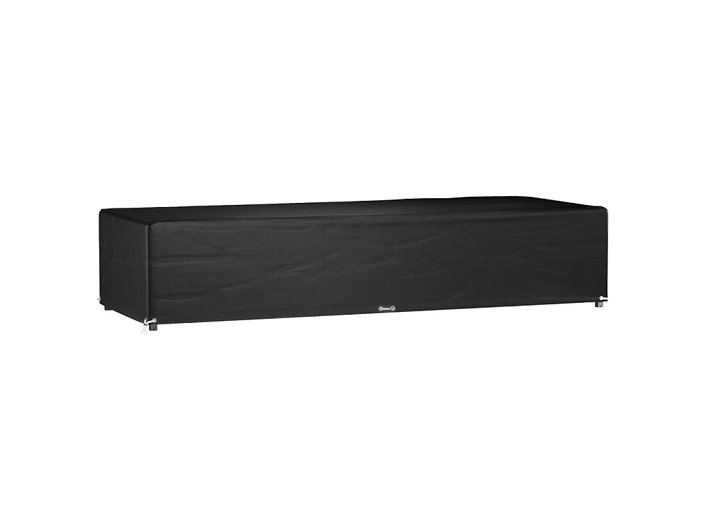 Ligbedhoes met 12 oogjes 205x75x40 cm polyetheen