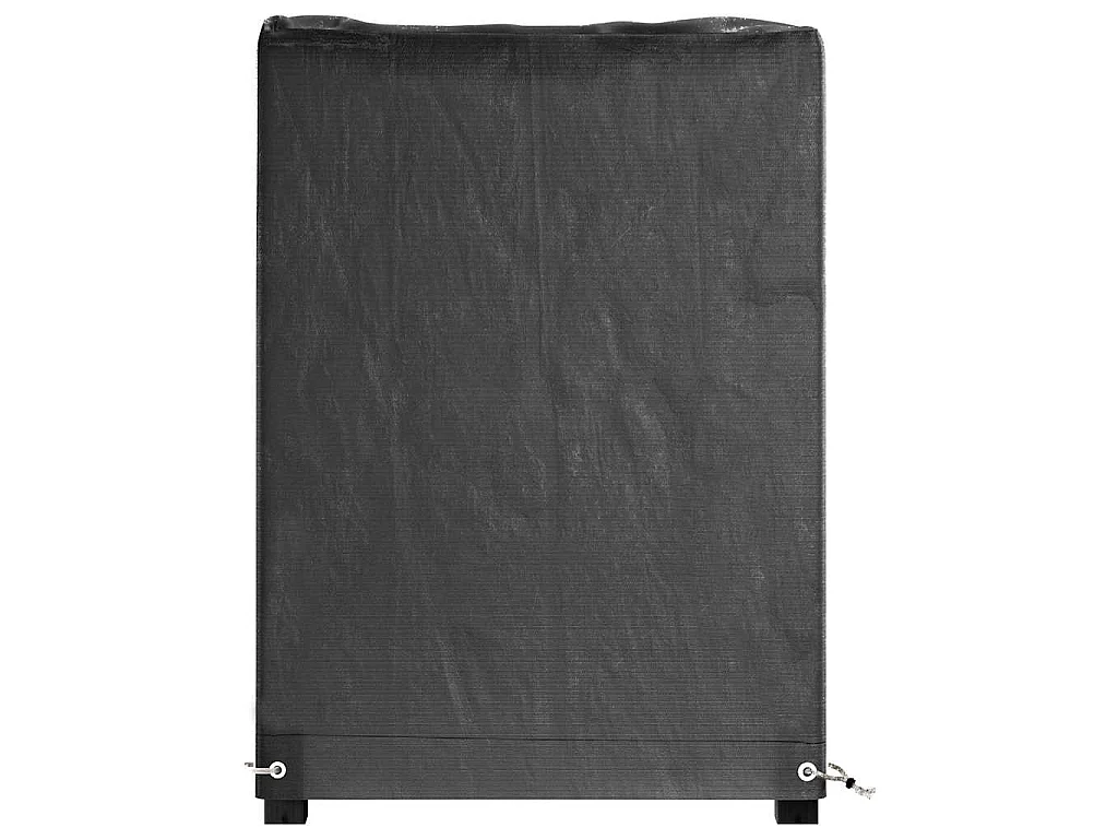 Housses salon de jardin2pcs 8œillets 160x120x75cm rectangulaire