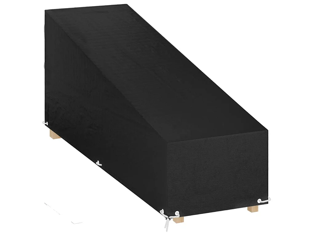Ligbedhoes met 12 oogjes 205x75x40/70 cm polyetheen