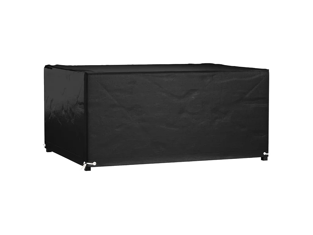 Housse de salon de jardin 8 œillets 180x135x80 cm rectangulaire