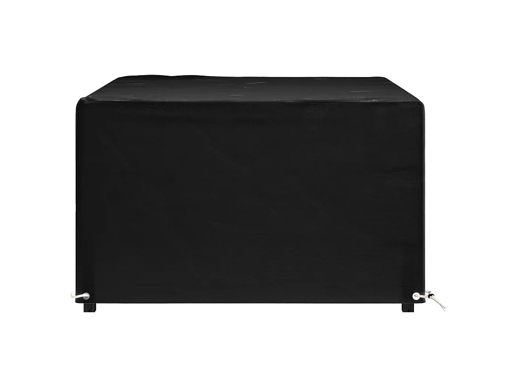 Housse de salon de jardin 8 œillets 180x135x80 cm rectangulaire