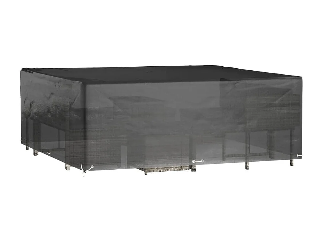 Copertura Mobili da Giardino 16 Occhielli 300x300x75cm Quadrata