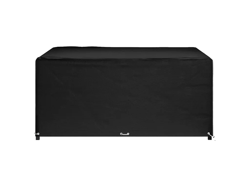 Tuinmeubelhoes met 16 ogen vierkant 300x300x75 cm