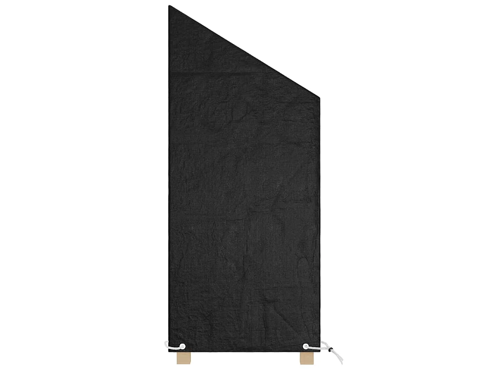 Housse de chaise de jardin 8 œillets 65x65x110/150 cm PE