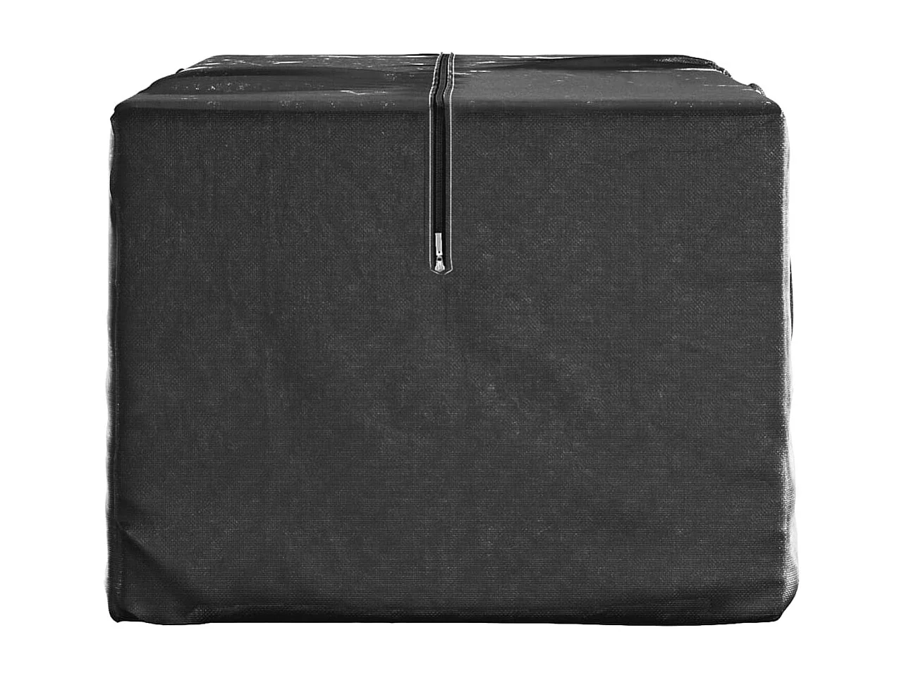 Saco de arrumação p/ árvore Natal 150x75x75cm polietileno preto