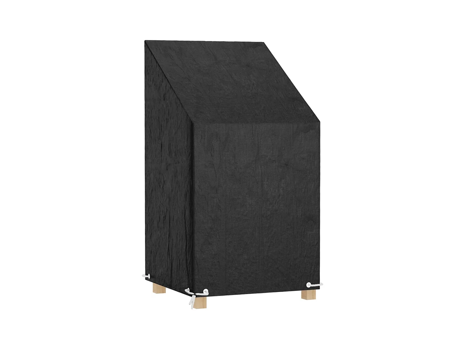 Tuinstoelhoes met 8 oogjes 65x65x80/120 cm polyetheen