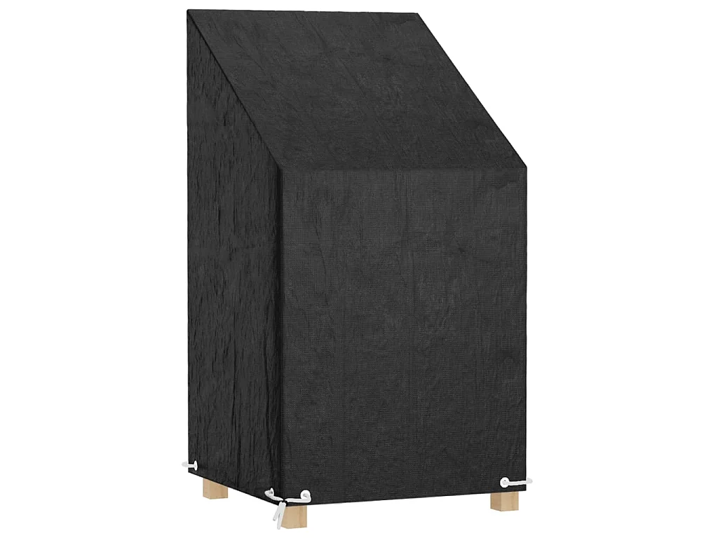 Tuinstoelhoes met 8 oogjes 65x65x80/120 cm polyetheen