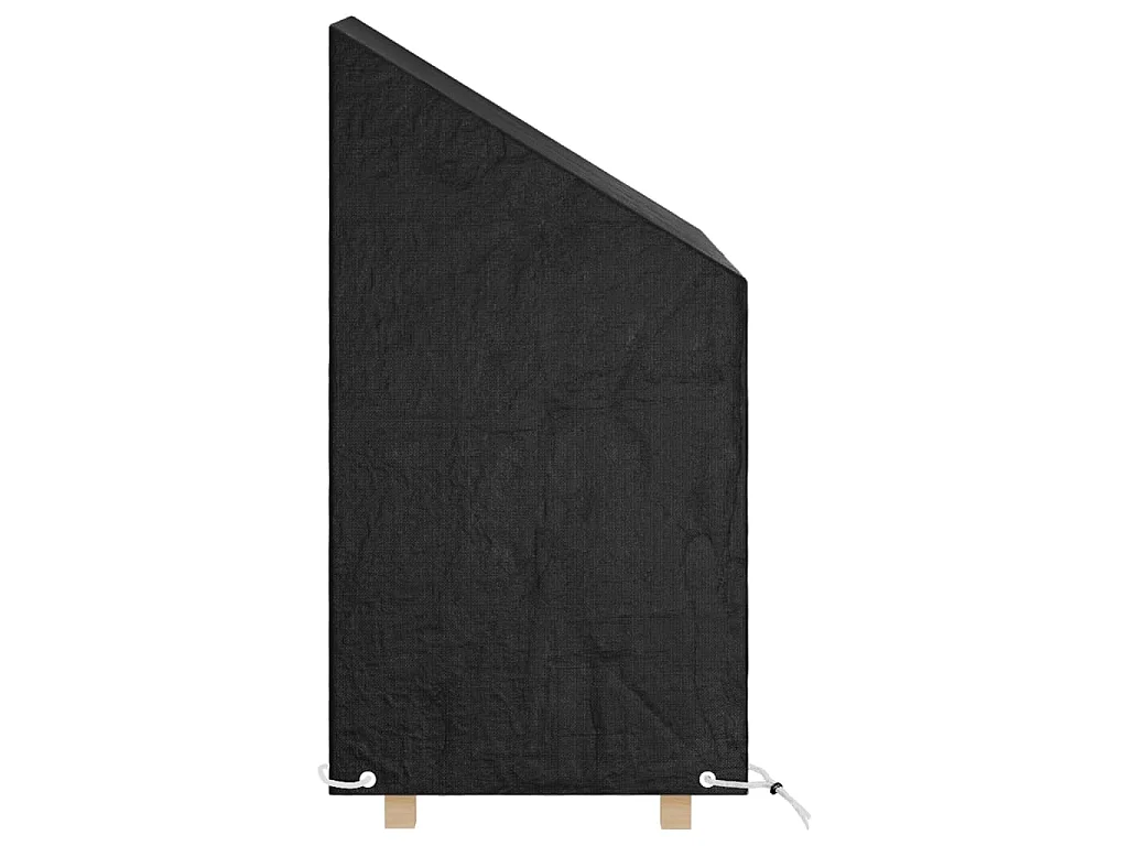 Tuinstoelhoes met 8 oogjes 65x65x80/120 cm polyetheen