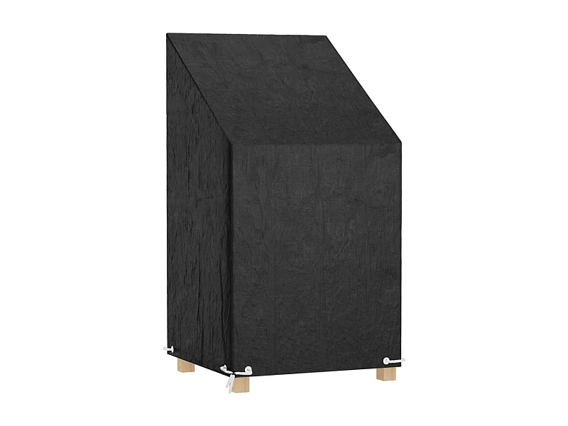 Housse de chaise de jardin 8 œillets 65x65x80/120 cm PE
