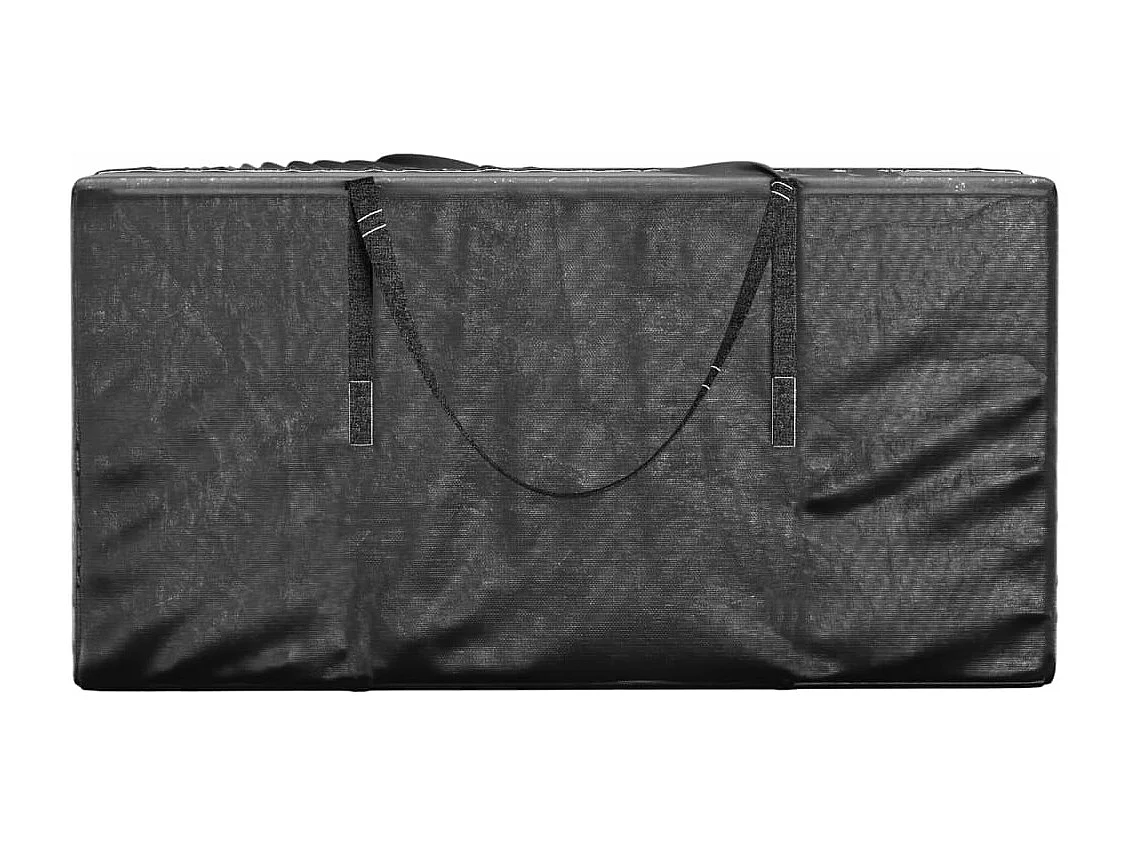 Weihnachtsbaumtaschen 2 Stk. Schwarz Polyethylen