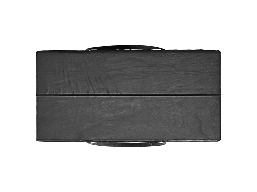 Sacs de rangement pour sapin de Noël 2 pcs noir polyéthylène
