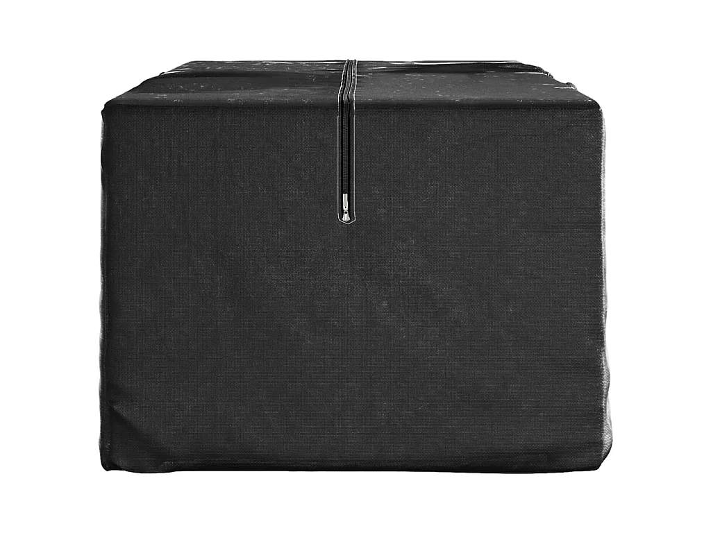 Sac de rangement pour sapin de Noël noir 135x40x55 cm PE