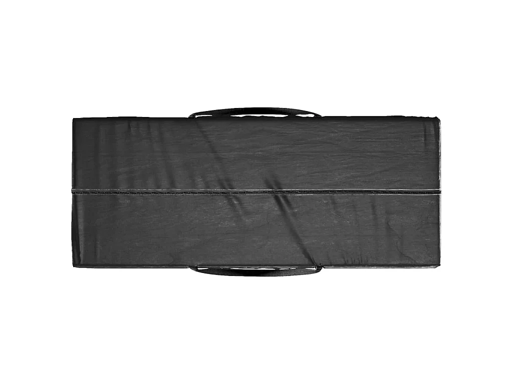 Sac de rangement pour sapin de Noël noir 135x40x55 cm PE