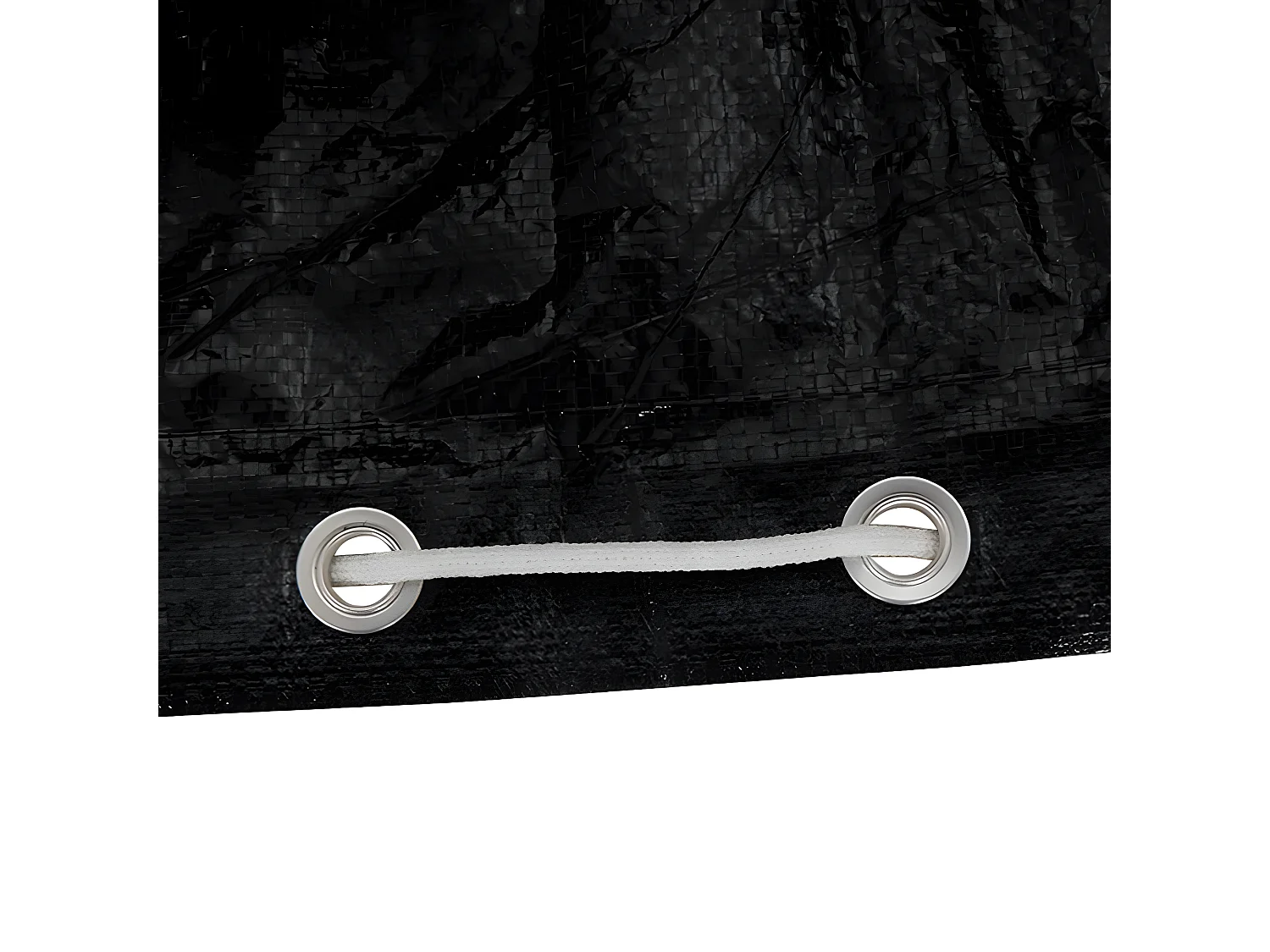 Capas p/ mobília jardim forma de L 2 pcs 12 ilhós 185x185x70 cm