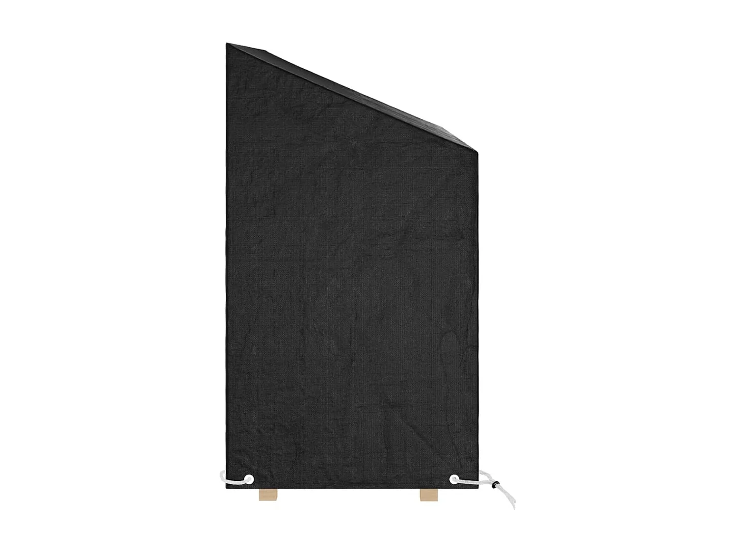 Housse de banc de jardin 8 œillets 130x70x70/88 cm polyéthylène