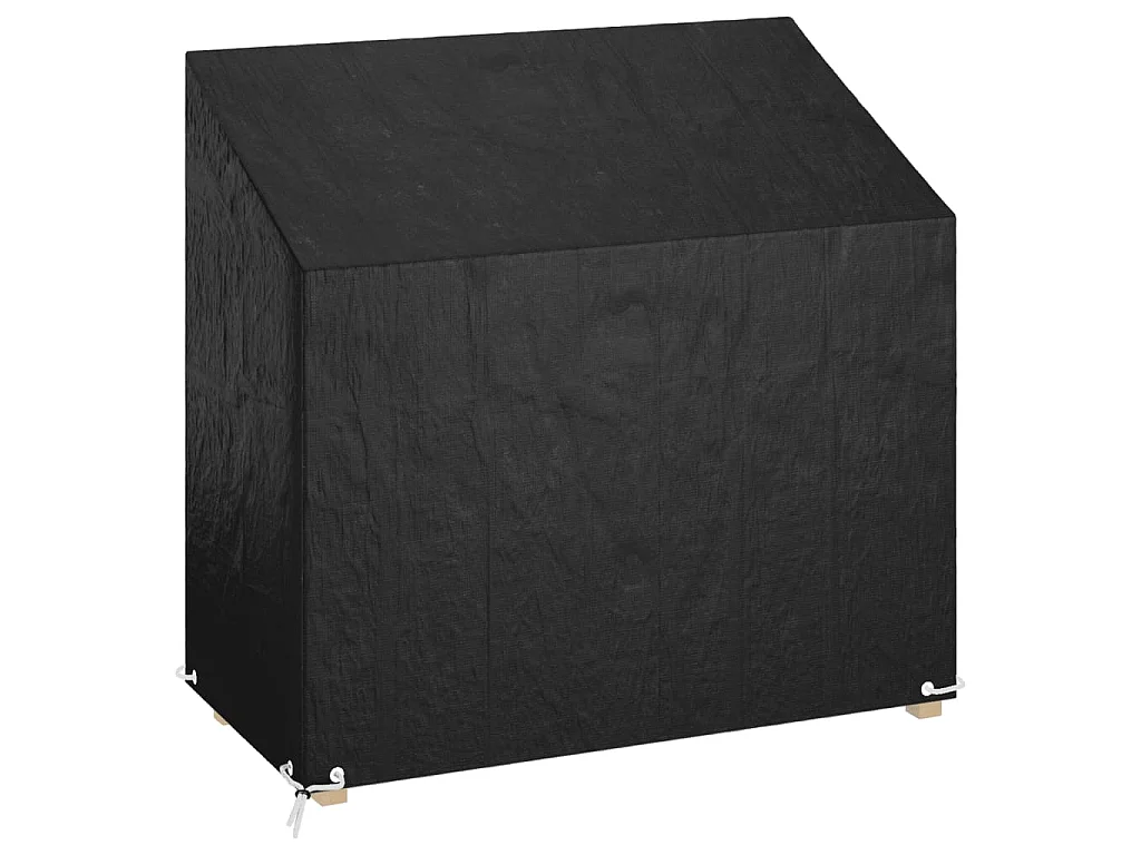 Tuinbankhoes met 8 oogjes 130x70x70/88 cm polyetheen