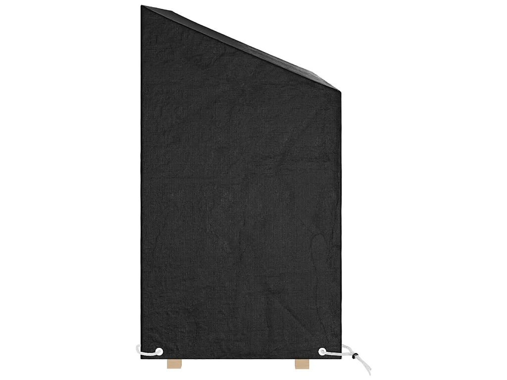 Tuinbankhoes met 8 oogjes 130x70x70/88 cm polyetheen