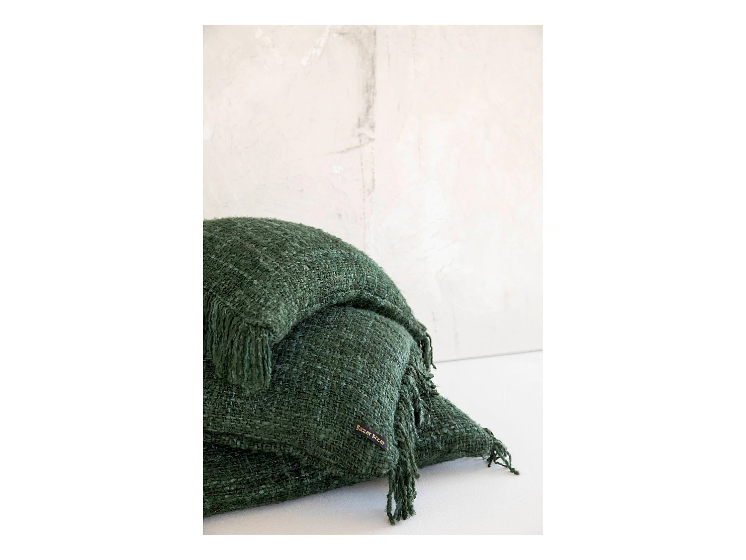 Housse de Coussin Oh My Gee Vert Bohème