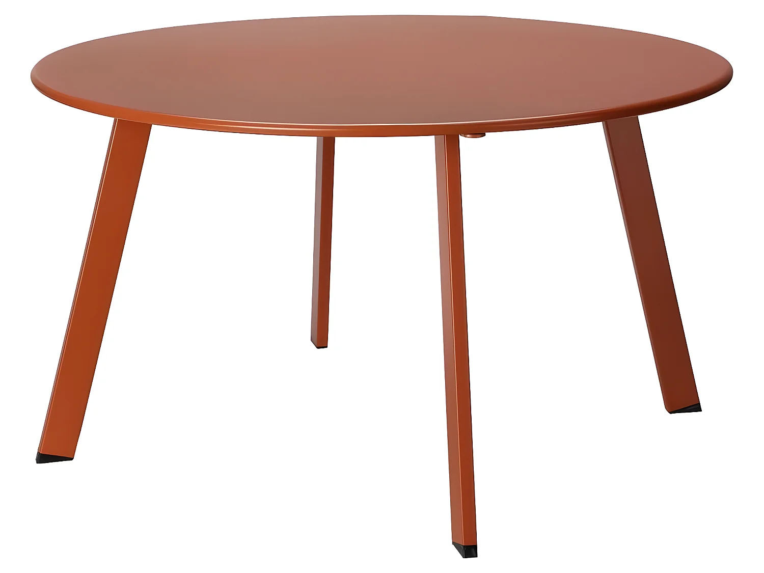 Table d'appoint 70x40 cm terre cuite mate